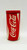 Vintage Coca-Cola Tin Candle Holder With 6 Emergency Candles, red and white collectible Coca-Cola themed tin container.