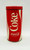 Vintage Coca-Cola Tin Candle Holder With 6 Emergency Candles, red and white Coca-Cola themed collectible tin