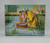 Bible Puzzle - Moses In The Bulrushes 100 Piece Jigsaw Puzzle, illustrated scene of baby Moses in a basket by the water with mother and Miriam nearby, vibrant nature background.