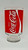 Coca-Cola vintage glass, 32-ounce pedestal bottom glass with red and white branding and Enjoy Coca-Cola logo.