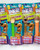 Scooby-Doo Pez Lot, set of four character-themed candy dispensers featuring Scooby-Doo, Shaggy, and Velma from the Scooby-Doo cartoon with colorful packaging and assorted fruity candies.
