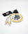 NFL Washington Redskins Light-up Christmas Ornament, illuminated ornament featuring the Redskins logo with feathers and a profile of a Native American chief, designed for holiday decoration.