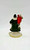 RSVP 1991 International Santa Figurine - Germany, hand-painted ceramic figurine of Santa Claus holding a large red gift sack, detailed and colorful.