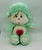 Care Bears Cousins - Gentle Heart Lamb plush toy, soft stuffed animal with a fluffy green hat and paws, embroidered heart on stomach, and adorable facial features.