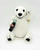 Coca-Cola Polar Bear 7" Stuffed Animal, plush toy with white fur, black nose, and a Coca-Cola bottle in one paw.