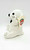 Coca-Cola Polar Bear 7-inch Stuffed Animal, plush toy with a white body, black nose, and black eyes, holding its paw to its mouth, with a Coca-Cola themed tag attached.