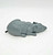 Unbranded Pull String Plastic Rat Toy, grey plastic rat toy with a pull string at the rear, designed for pet entertainment or as a novelty item.