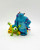 Disney Pixar Monsters Incorporated Mike and Sully Ornament, colorful figurines of Mike Wazowski and James P. Sullivan from Monsters Inc. on a plain white background.