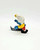 Vintage PEYO 4.0205  Skier Smurf PVC Figure