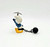 Vintage PEYO 4.0213  Chain Gang Smurf PVC Figure