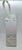Mattel Vintage 1966 Mattel Ballet Box, white ballet shoe carrying case with handle and storage pocket