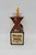 J.S.N.Y. Vintage 1976 Picnic Table Salt & Pepper Shaker Set, retro salt and pepper shakers in the shape of a picnic table with a wooden-like finish, displayed on its original box with colorful branding.