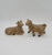Kenmar Large Brown Cow Salt & Pepper Shakers Set, ceramic cow-shaped salt and pepper shakers in a glossy brown finish with detailed features.