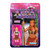 Super7 Xena: Warrior Princess ReAction Figure - Gabrielle, collectible action figure packaging with a photo of Gabrielle holding a staff, detailed costume, and vibrant purple and pink background.