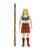 Super7 Xena: Warrior Princess ReAction Figure - Gabrielle, collectible toy figure of Gabrielle from Xena with red boots, medieval-style skirt, and staff.