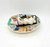 Pillsbury Doughboy Dilly Casserole Bread 3-D Collector Plate, detailed collectible plate featuring the Pillsbury Doughboy in a cooking scene with kitchen utensils, a stove, and bakery-themed decorations
