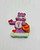 Care Bears Magnet - Share Bear (1985), a colorful figure of a purple bear holding a honey pot and a red heart-shaped object.