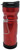 Coca-Cola Insulated Travel Mug, red tumbler with Coca-Cola logo and black lid designed for keeping drinks hot or cold.