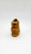 Unbranded Vintage Niagara Falls Canada Souvenir Brown Owl Tooth Pick Holder, collectible ceramic owl with carved feather details and hollow opening at the top.