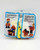 Lego McDonald's Happy Meal LEGO Building Sets B-1986 Boat, unopened plastic bag with colorful Lego blocks and instructions for building the boat.