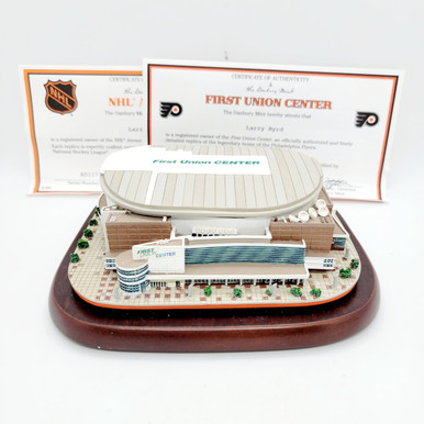 Danbury Mint NHL Philadelphia Flyers First Union Center Replica Arena
