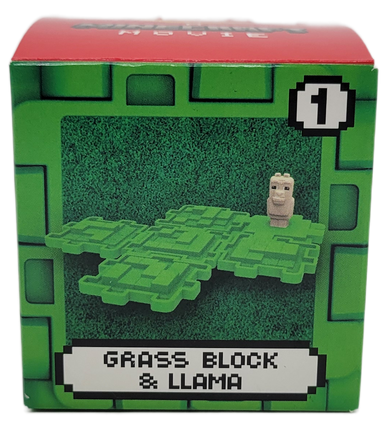 McDonald's Happy Meal Toy 2025 A Minecraft Movie #1 Grass Block & Llama