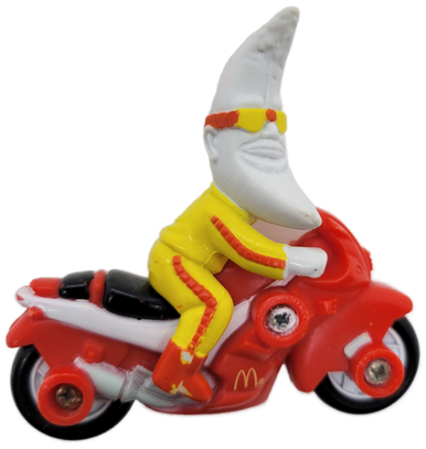 McDonald's Happy Meal MAC Tonight - Moon Man on Red