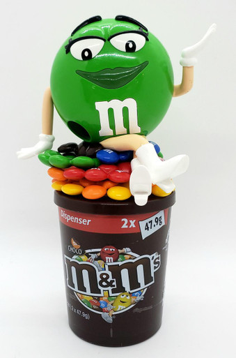 Green M&M's Dispenser - European