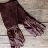 Le Sac Suede Rose Gloves Medium Dark