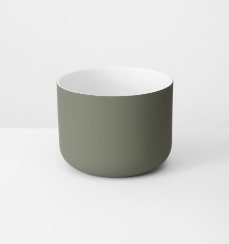 MINNA PLANTER SML:OLIVE-17x13* Small OLIVE