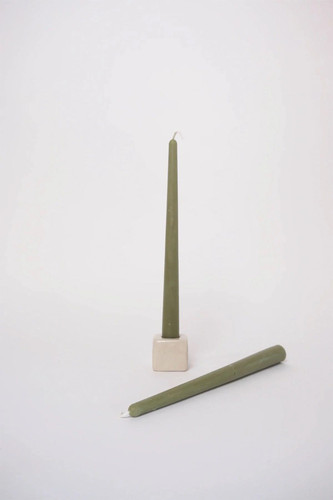 Dinner Taper Candle Set Sage