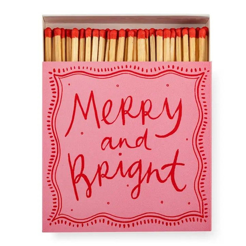 Square Matchboxes Merry And Bright