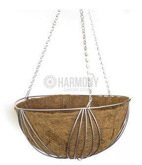 Basket Hanging Petal 30Cm With