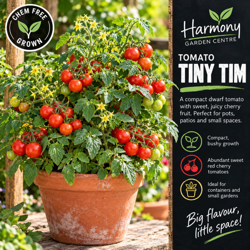 Tomato 'Tiny Tim' (Chem Free) Punnet