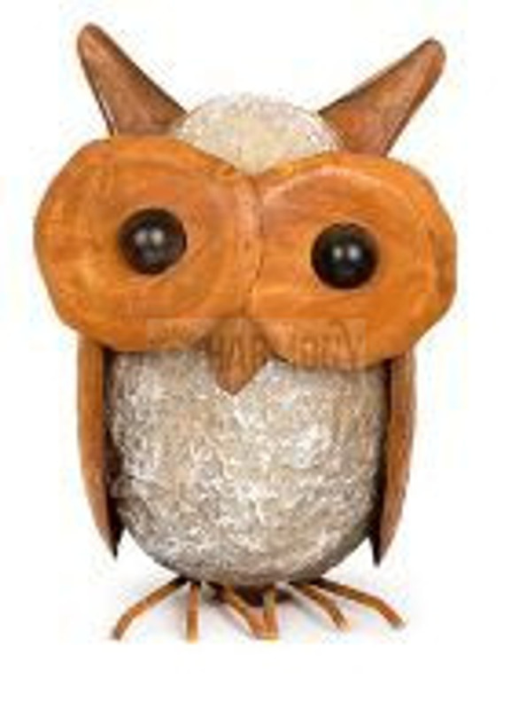 Owls Resin/Rust Large