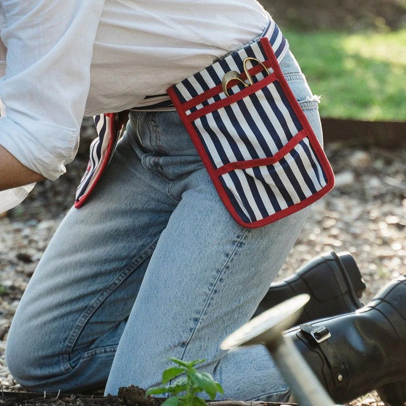 Le Sac Tool Belt Navy Stripe
