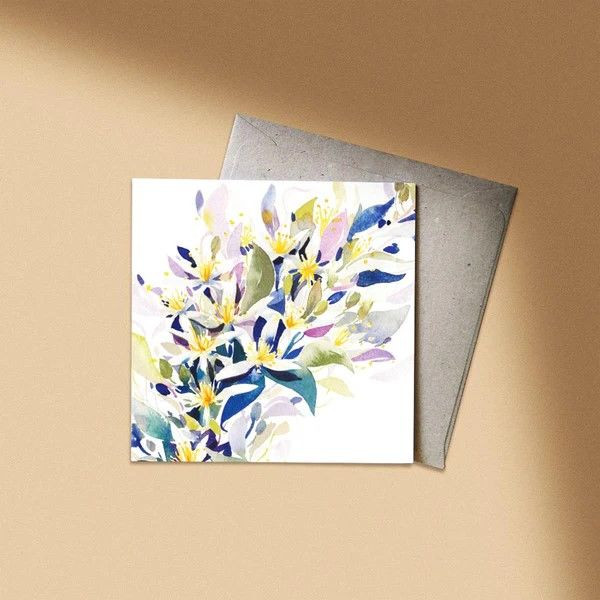 January' Greeting Card