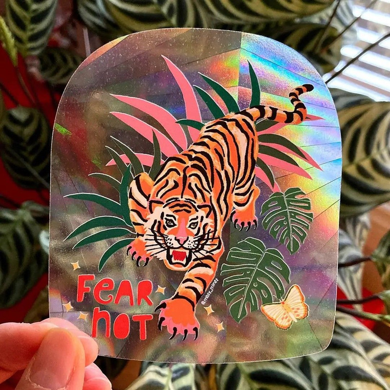 Suncatcher - Fear Not Tiger