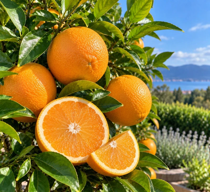 Citrus Dwarf 'Navelina Orange' 165 mm