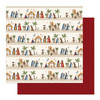 25 Pack - Silent Night Double-Sided Cardstock 12"X12"-Story Stripe - 5A0034MF-1H696 - 709388350300