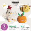 24 Pack - Bernat Maker Minis-Assorted Colors - 5A002LQK-1GND8