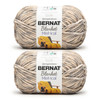 12 Pack - Bernat Blanket Mist-Ical Yarn 2 Pack-Gray Cloud - 5A002LRG-1GNDC - 726465302014