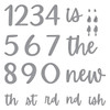 Spellbinders Etched Dies Bougie Birthday By Nina Boettcher-Classy Numbers - 5A002M9M-1GNQT
