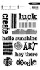 Art By Marlene Clear Stamps-Bold Words - 5A0032RN-1H4GS