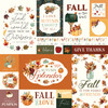 25 Pack - Harvest Double-Sided Cardstock 12"X12"-Multi Journaling Cards - 5A0028XD-1GBYV