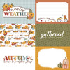 25 Pack - Sweater Weather Double-Sided Cardstock 12"X12"-6X4 Journaling Cards - 5A0028XC-1GC08