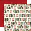 25 Pack - A Vintage Christmas Double-Sided Cardstock 12"X12"-Decorated Windows - 5A0028TJ-1GC1R - 732388406524
