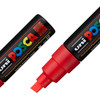 POSCA 8K Paint Marker Broad Chisel Tip 8mm-Fluorescent Red - 5A00317H-1H2WB