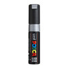POSCA 8K Paint Marker Broad Chisel Tip 8mm-Silver - 5A00317H-1H2W4