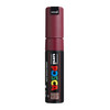 POSCA 8K Paint Marker Broad Chisel Tip 8mm-Red Wine - 5A00317H-1H2W7